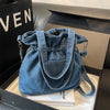 2in1 Denim Crossbody Bag