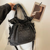 2in1 Denim Crossbody Bag