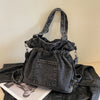 2in1 Denim Crossbody Bag