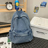 Aesthetic Denim Backpack