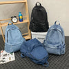 Aesthetic Denim Backpack