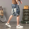 American Men Denim Jeans Shorts