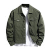 Army Green Denim Jacket Men