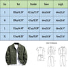 Army Green Denim Jacket Men