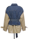 Belted Denim Jacket