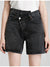 Black Denim Jean Shorts