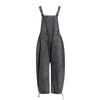 Black Denim Overalls