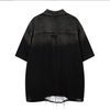 Black Denim Shirt Womens