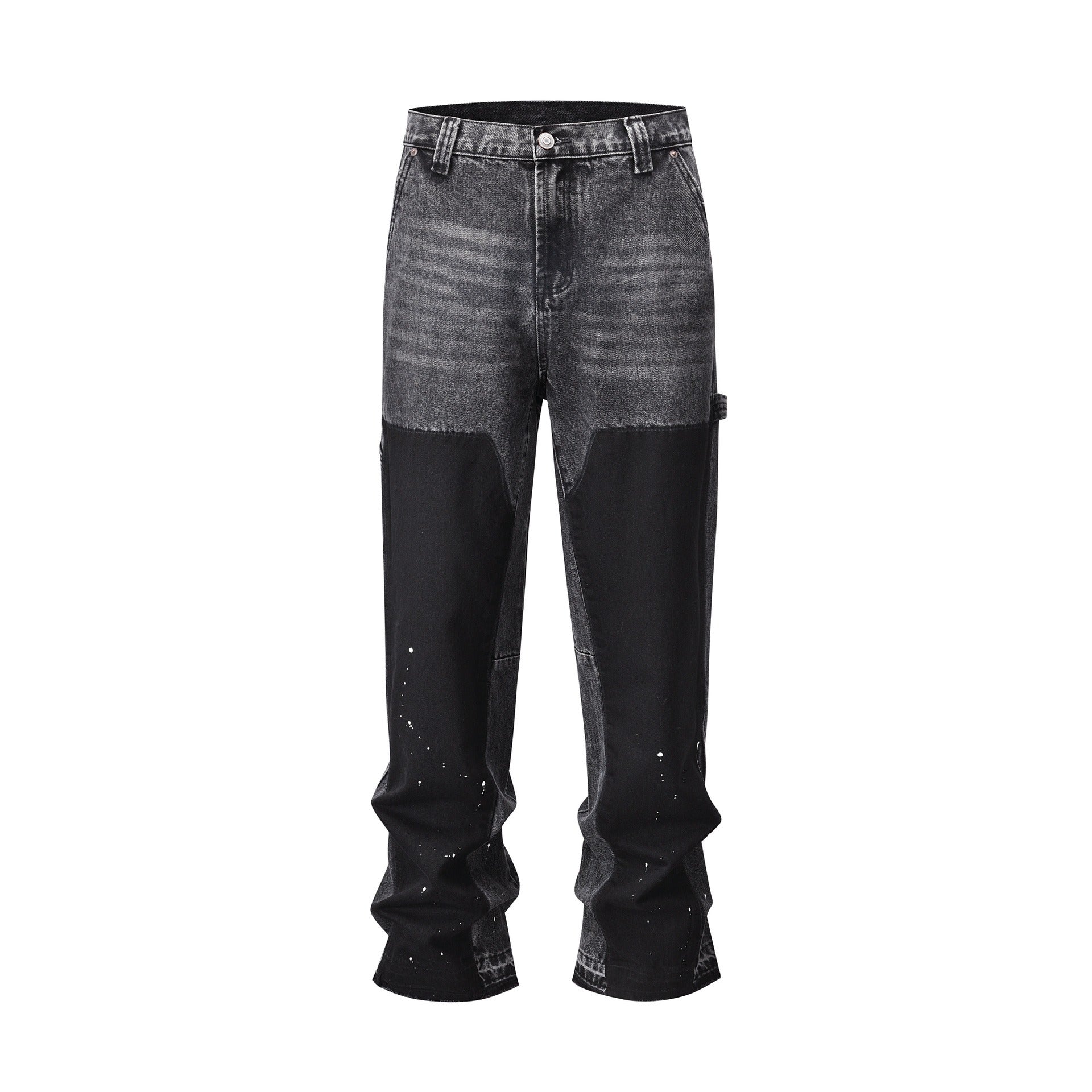 Black Straight Leg Jeans