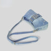 Blue Denim Crossbody Bag