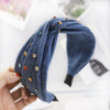 Blue Denim Headband