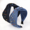 Blue Denim Headband