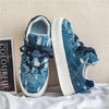 Blue Denim Sneakers