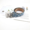 Butterfly Denim Belt