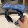 Butterfly Denim Headband