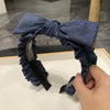 Butterfly Denim Headband