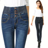 Button Fly Slim Fit Jeans