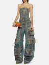 Cargo Jumpsuit Denim