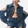 Casual Denim Jacket Womens