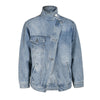 Chinese Collar Denim Jacket