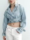 Crop Top Jacket Denim