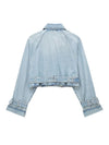 Crop Top Jacket Denim