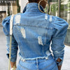 Cropped Denim Jacket