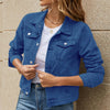 Denim Blazer Jacket Womens