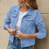 Denim Blazer Jacket Womens