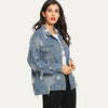 Denim Bomber Jacket