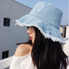 Denim Bucket Hat for Woman