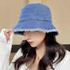 Denim Bucket Hat Womens