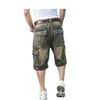 Denim Cargo Shorts for Men