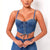 Denim Corset Top Lace Up