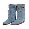 Denim Cowboy Boots