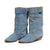 Denim Cowboy Boots