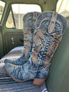 Denim Cowgirl Boots