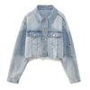 Denim Crop Top Jacket