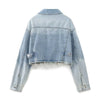 Denim Crop Top Jacket