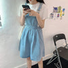 Denim Dress Women Overall