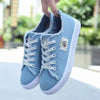 Denim Flat Sneakers