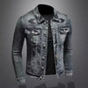 Denim Jacket Grey Mens