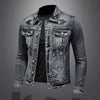 Denim Jacket Grey Mens