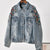 Denim Jacket with Diamonds