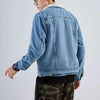 Denim Jacket with Fleece Lining Men