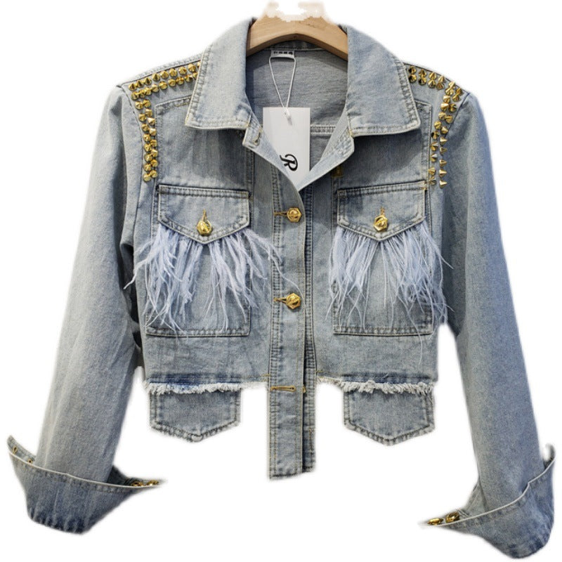 Denim Jacket Women Cropped