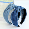 Denim Knot Headband