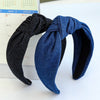 Denim Knot Headband