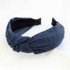 Denim Knot Headband