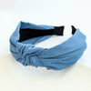 Denim Knot Headband